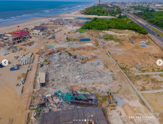 La Pleasure Beach demolition: Management committee sues two hotels and SSNIT