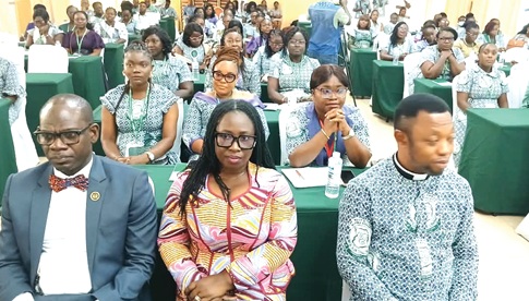 Participants in a conference in Koforidua Participants in a conference in Koforidua