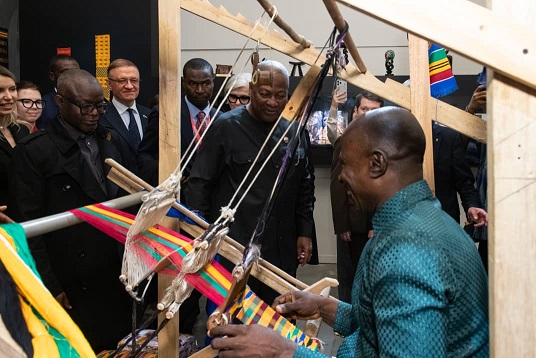 Kente Diplomacy: Mahama Showcases Ghana’s Cultural Heritage in Moscow