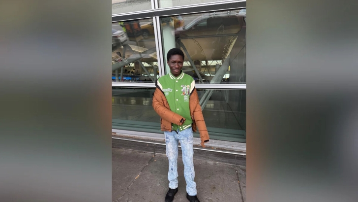 The late Javits Frimpong moved from Ghana to live with his father Thomas Frimpong in New York a year ago