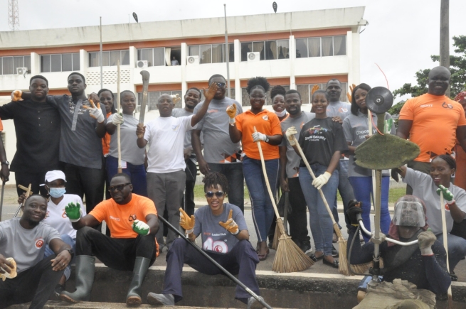 Massive turnout for clean-up exercise in Ho