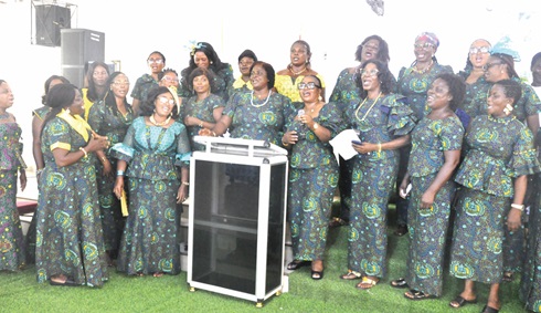 Some members of the Ohio Ladies Association at the launch