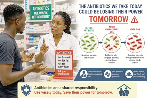 Antibiotics we take today could be losing their power tomorrow
