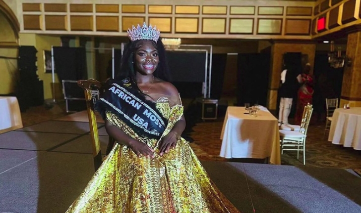 The reigning African Most Beautiful USA Queen, Ms Ama Kwakye
