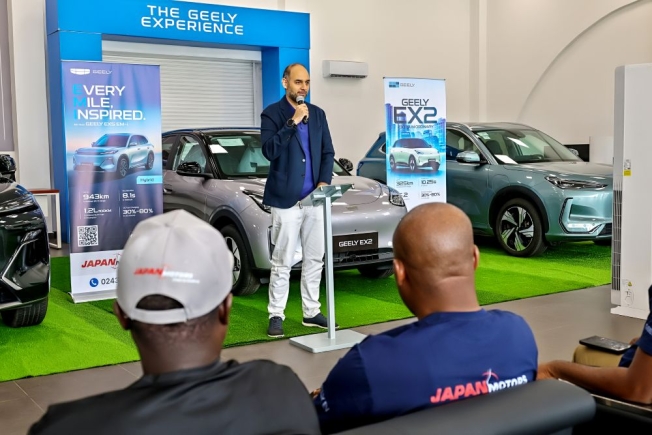 Japan Motors launches Geely Electrified range of Vehicles in Ghana