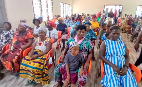 Women at Jato community were also educated on the effects of child labour Women at Jato community were also educated on the effects of child labour