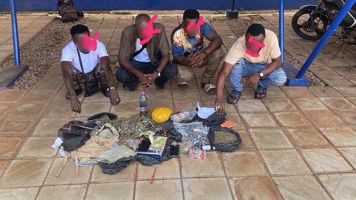 Police arrest five suspects in Tamale, firearms and narcotics seized