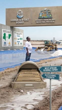 Ghana has the salt. What it has never had is the nerve to build the board.