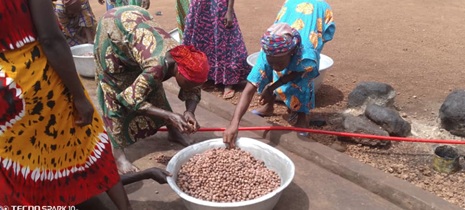 The women struggle with inadequate processing machinery among other challenges