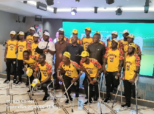 Ghana unveils Black Challenge squad for 2026 Amputee World Cup