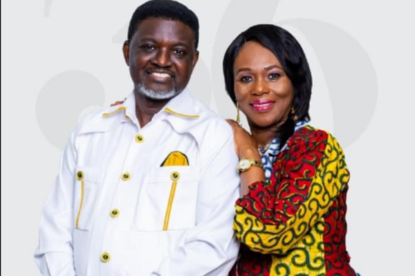 Archbishop Charles Agyinasare and wife