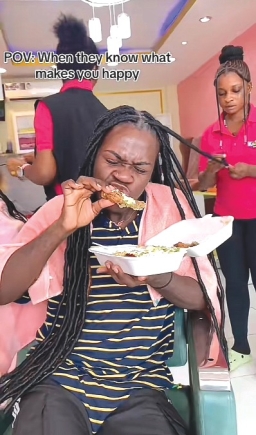 Joshua Bricks has gained popularity as a ‘foodie’ content creator 