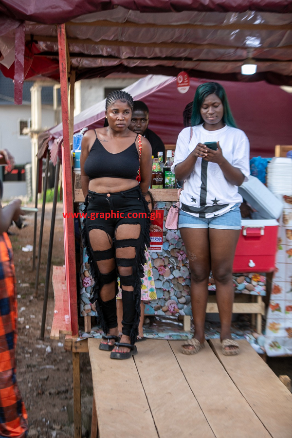 Fashion on display Revellers showed what they've got