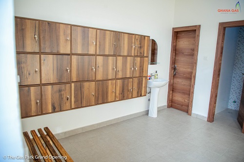 The changing room The changing room