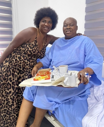 Auntie Ruth lost all her hair after going through chemotherapy