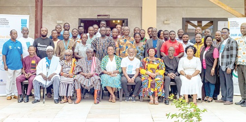 Participants after the meeting 