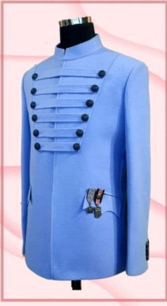blue kaftan