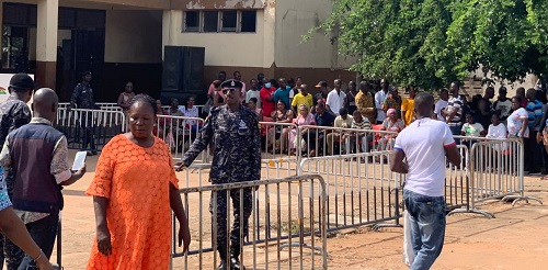 Voting underway in Okaikwei South Constituency. Voting underway in Okaikwei South Constituency.