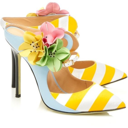 flowery shoes