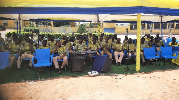 Some students of Pope John Senior High School and Junior Seminary at the sod cutting ceremony Some students of Pope John Senior High School and Junior Seminary at the sod cutting ceremony