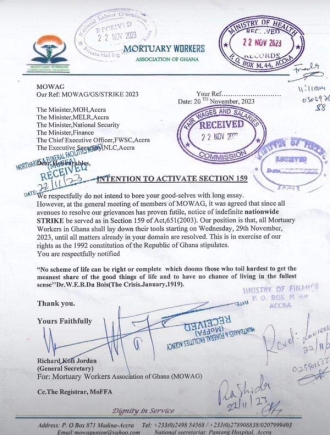 statement from the mortuary workers statement from the mortuary workers