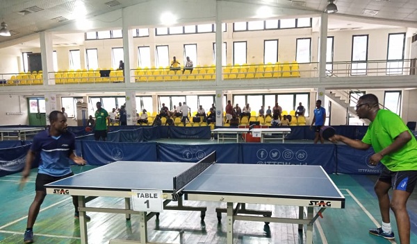 Eric Hammond (right) in action