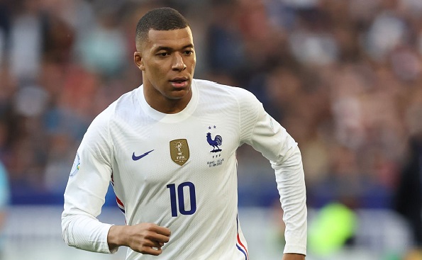 Kylian Mbappe was not happy with his treatment at Euro 2022