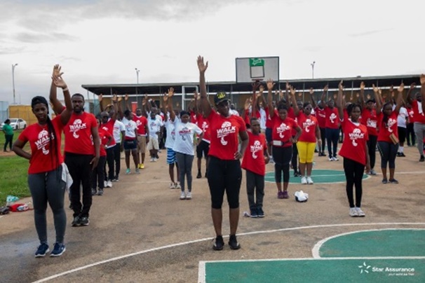 Star Assurance and partners embark on walk to mark 37th anniversary