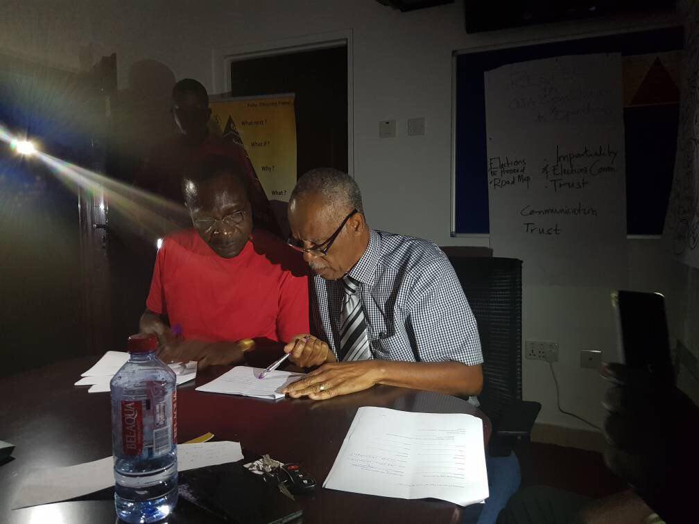 The resolution agreement was signed by Mr Affail Monney on behalf of the defendants and Mr Lloyd Evans on behalf of the plaintiffs