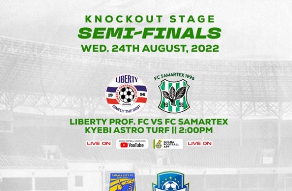 Liberty, Nsoatreman, Tamale City, Samartex qualify for DOL Super Cup semis