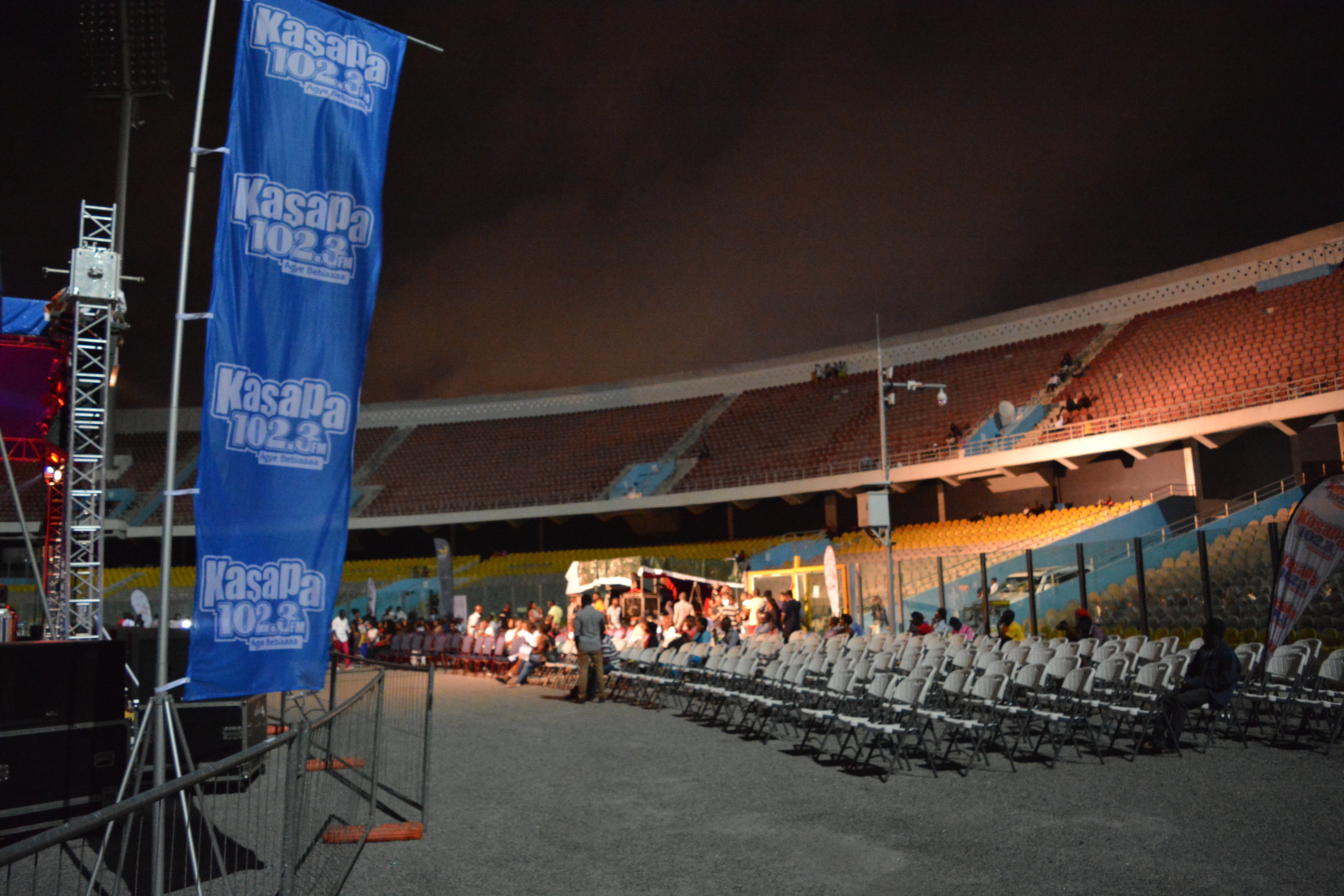 At 8pm, it looked as though the All Star Unity Concert might be a bust.