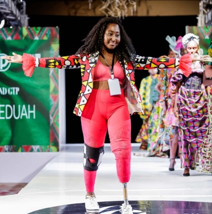 Born with a challenge and a will - Bridget Wireduah strives for excellence in fashion design