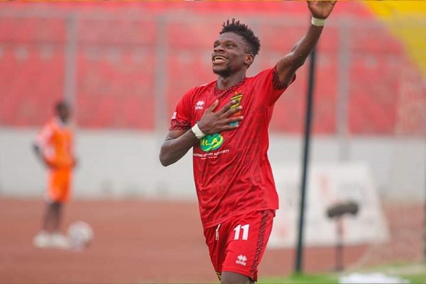 Flashback: Frank Mbella Etouga's goal took his tally to 20 this season