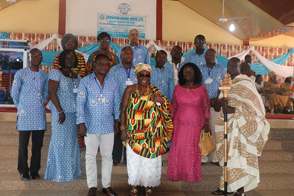 Board members, management and some dignitaries at the event Board members, management and some dignitaries at the event