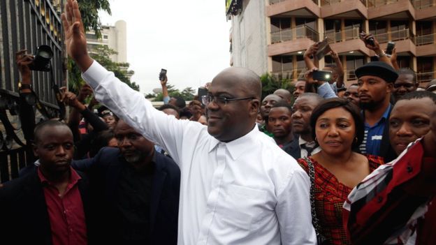 Felix Tshisekedi leads DR Congo's largest opposition party, founded by his late father in 1982