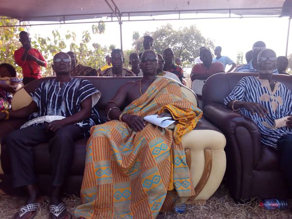 The Traditional Ruler of Beiyando Kakraka in the Krachi Nchumuru district of the Volta region, Nana Kuyon Bikanyi The Traditional Ruler of Beiyando Kakraka in the Krachi Nchumuru district of the Volta region, Nana Kuyon Bikanyi