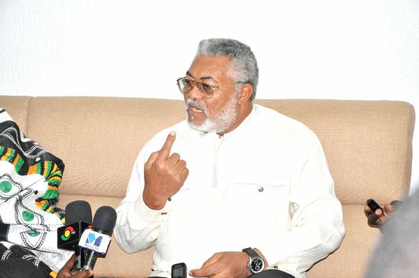 Former President J.J. Rawlings100 Former President J.J. Rawlings