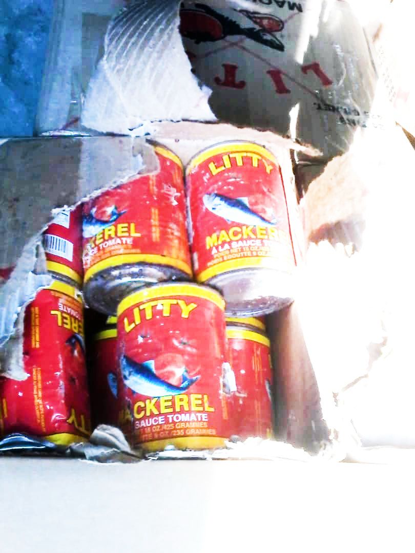  Some of the  canned Litty Mackerel