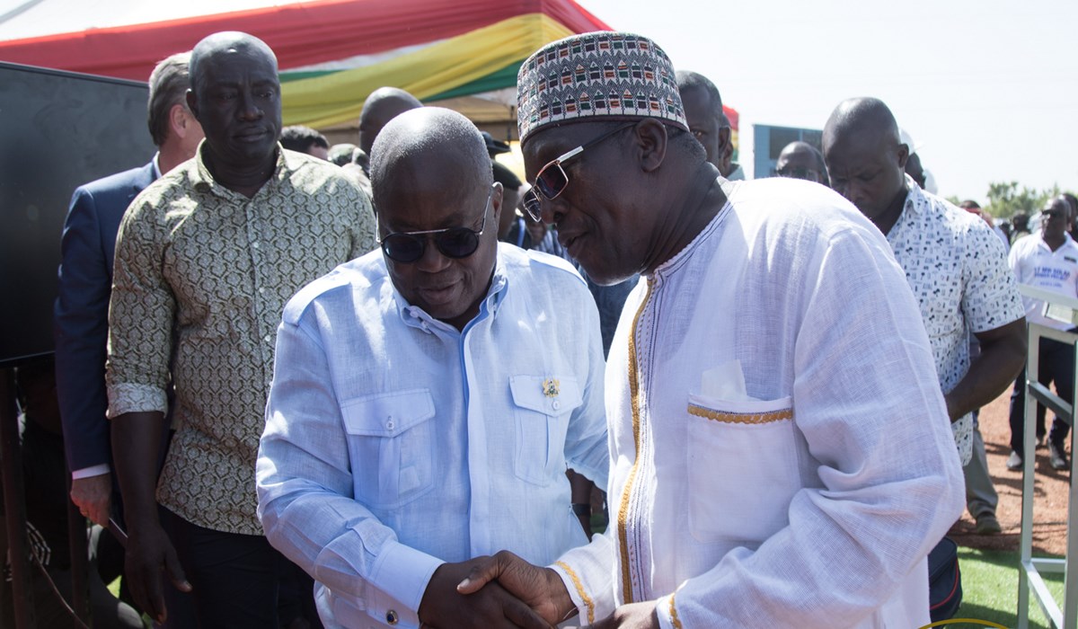 What Bagbin said about Akufo-Addo and the 17mw solar plant In Kaleo, Lawra (VIDEO)