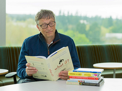 Bill gates about reading 