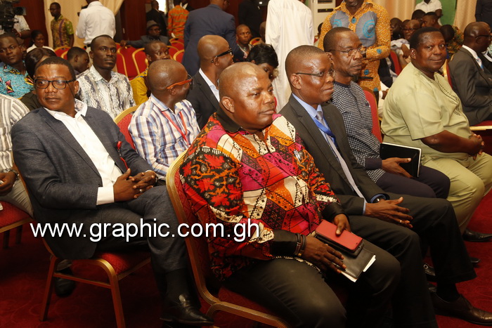 A section of media practitioners in the encounter with President Akufo-Addo