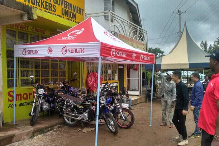 Sonlink Kenya Company, its a Chinese-owned motorcycle dealership.