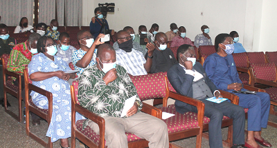 A section of the participants in the launch of the 70th anniversary of Sekondi College