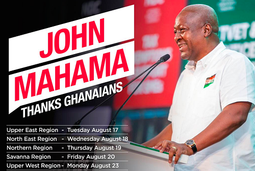 Former President, Mr John Dramani Mahama
