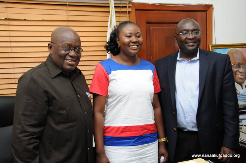 11406920 10153365599799836 109558612648200705 n Nana Akufo-Addo, Francisca Oteng-Mensah and Muhammudu Bawumia