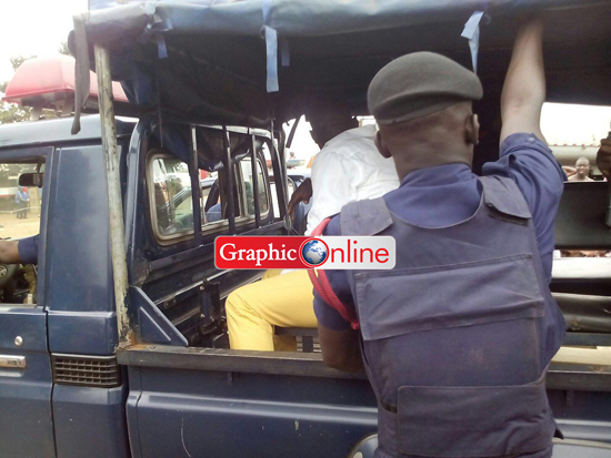 Patasi Assembly Member Aspirant Kwaku Manu arrested by police 4 Patasi Assembly Member Aspirant Kwaku Manu arrested by police 4