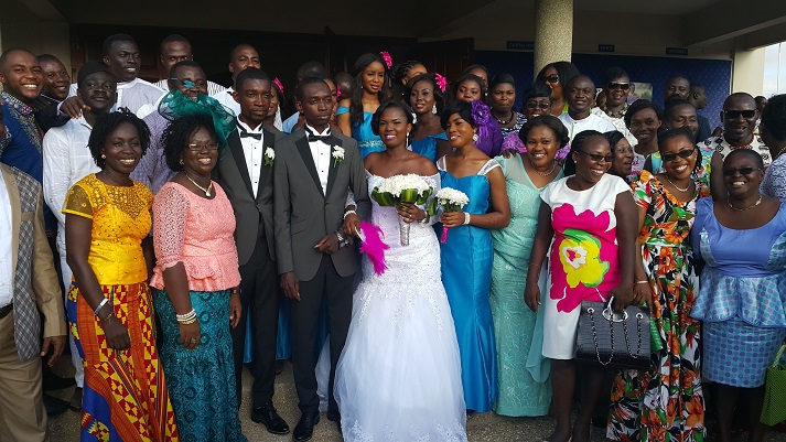 mr and mrs sidney quartey weds in style