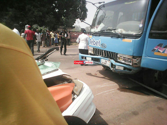 4 escape unhurt from accident in Kumasi 2 4 escape unhurt from accident in Kumasi 2