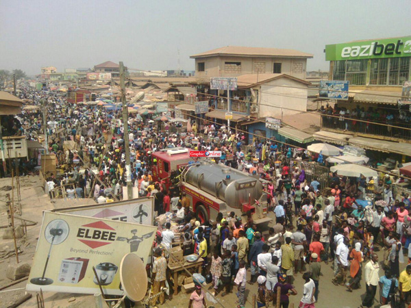 Ashaiman market fire1 Ashaiman market fire1