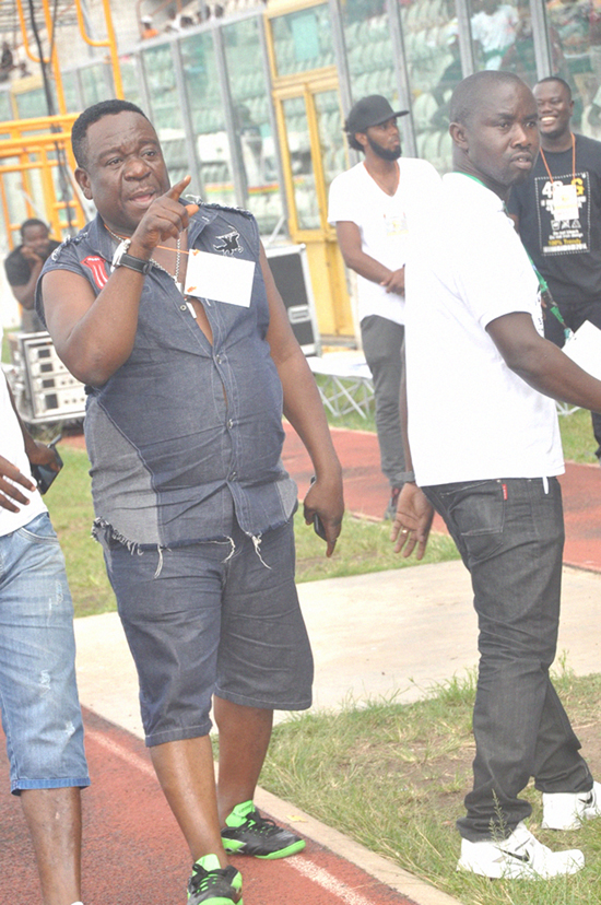 Nollywood actor, Mr Ibu was there too